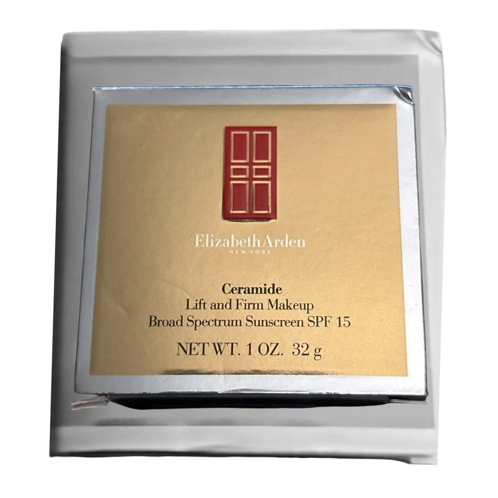 Elizabeth Arden Ceramide Lift and Firm Makeup SPF 15 Warm Bronze 14 1oz 32g NIB
